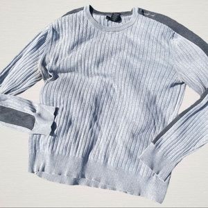 Calvin Klein Light Gray Crewneck Sweater